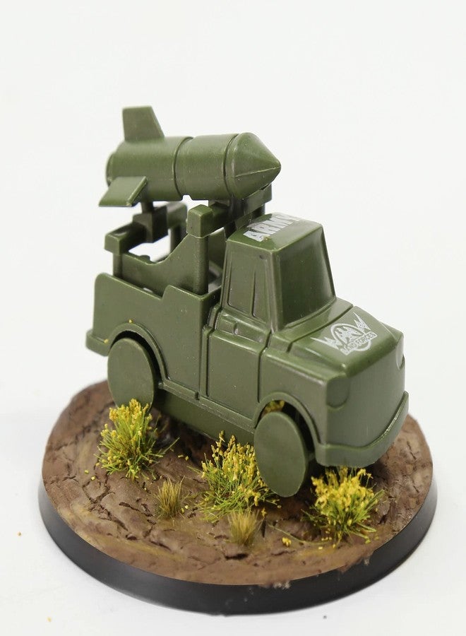 Evemodel 80mm 20pcs Round ABS Plastic Model Bases for Wargame Tabletop Military Simulation Scene - Image 4